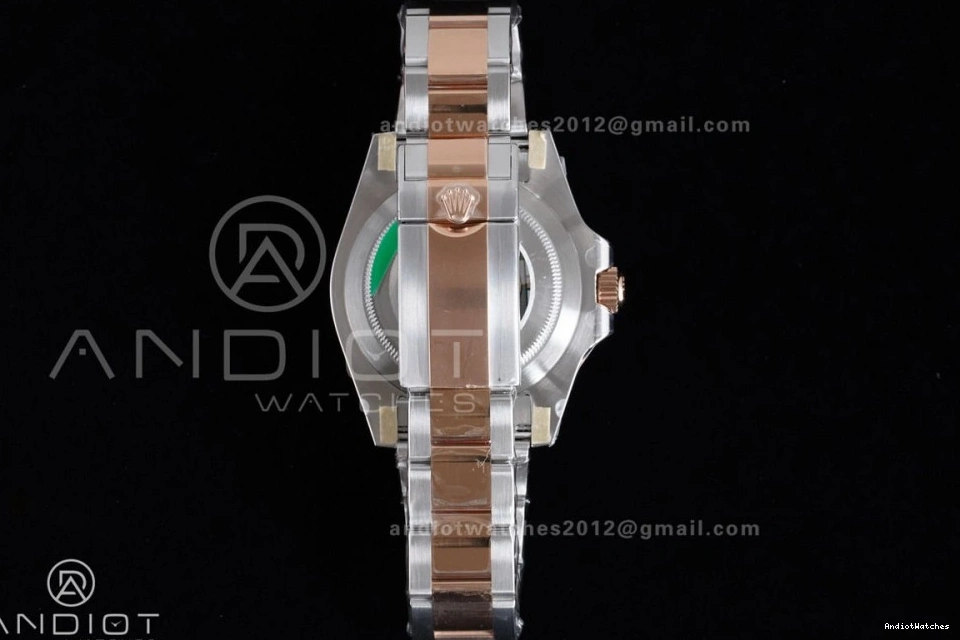 Bracelet on ARF FastDry 1:1 GMT RG SS Edition V SH3285 II Master 904L Best New SS CHNR 855 126711 0803